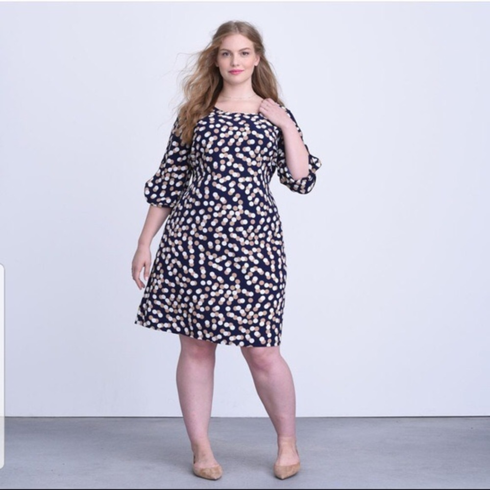 Dia & Co Atlanta Half Sleeve Dress